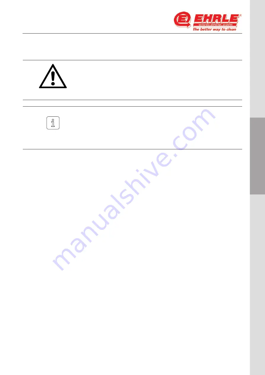 EHRLE KD 2x2 Series Operator'S Manual Download Page 27