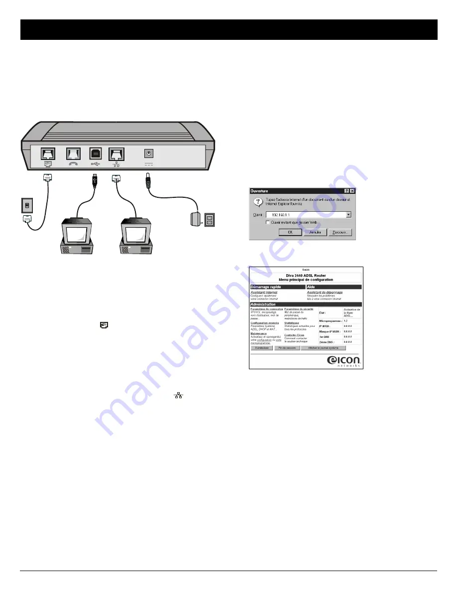 Eicon Networks Diva 2440 Quick Start Manual Download Page 12