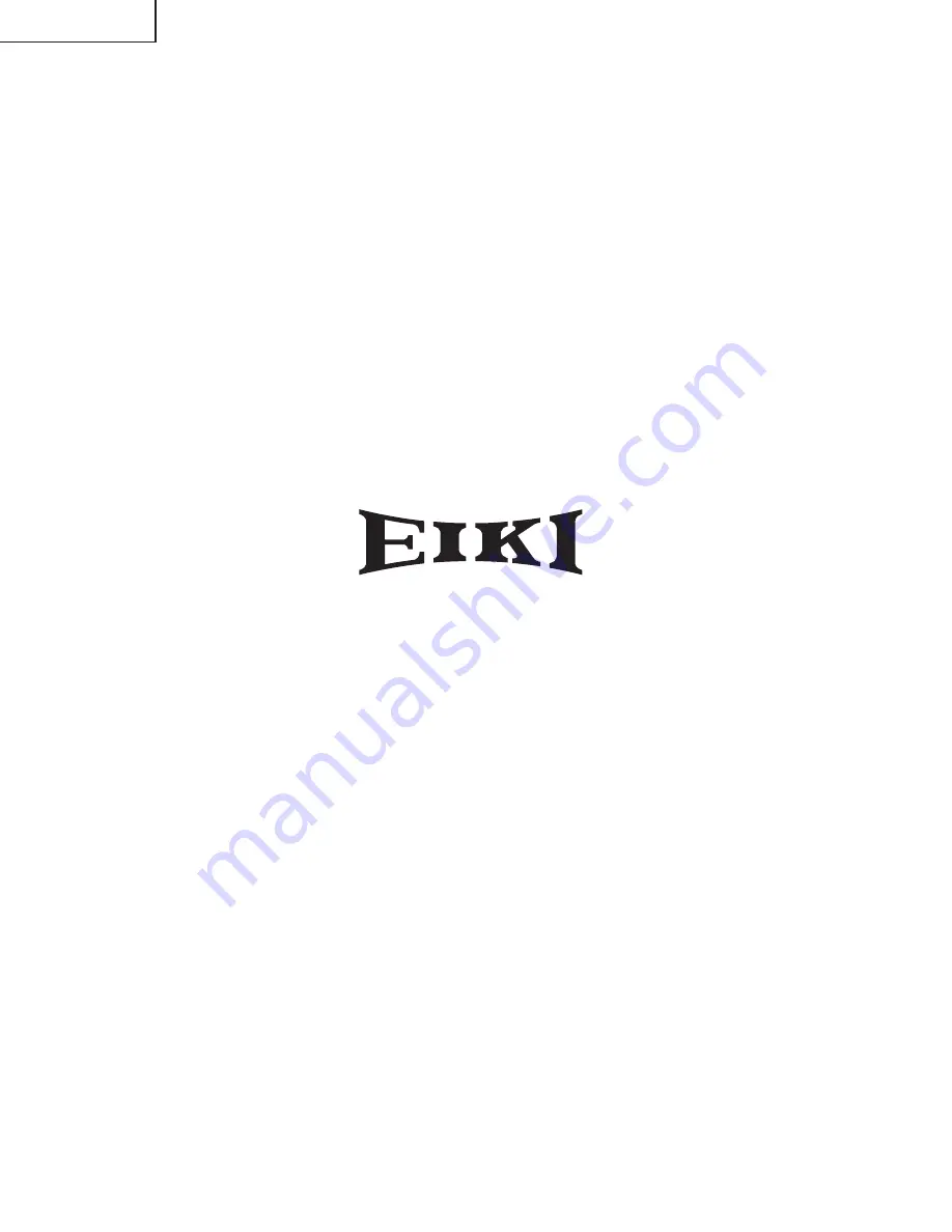 Eiki EIP-3500 Service Manual Download Page 84