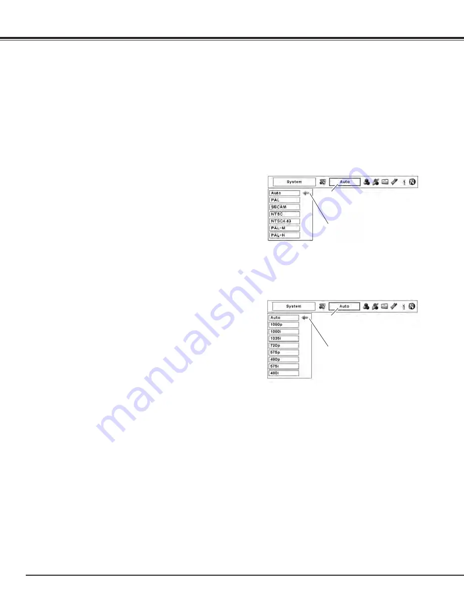 Eiki EIP-SXG20 Owner'S Manual Download Page 42