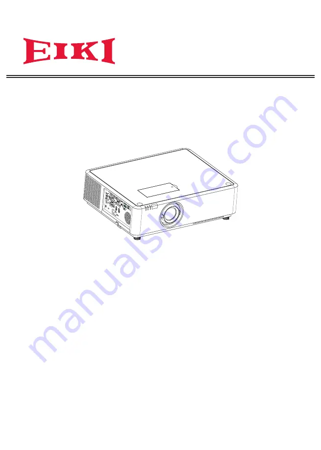 Eiki EK-355U Owner'S Manual Download Page 1