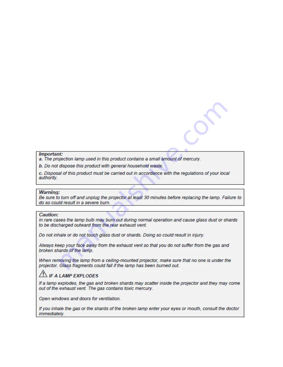 Eiki EK-400X Service Manual Download Page 5