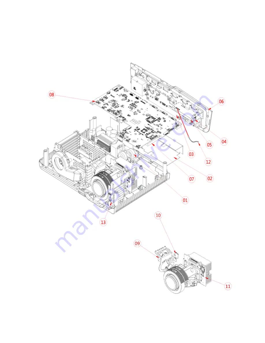 Eiki EK-400X Service Manual Download Page 67