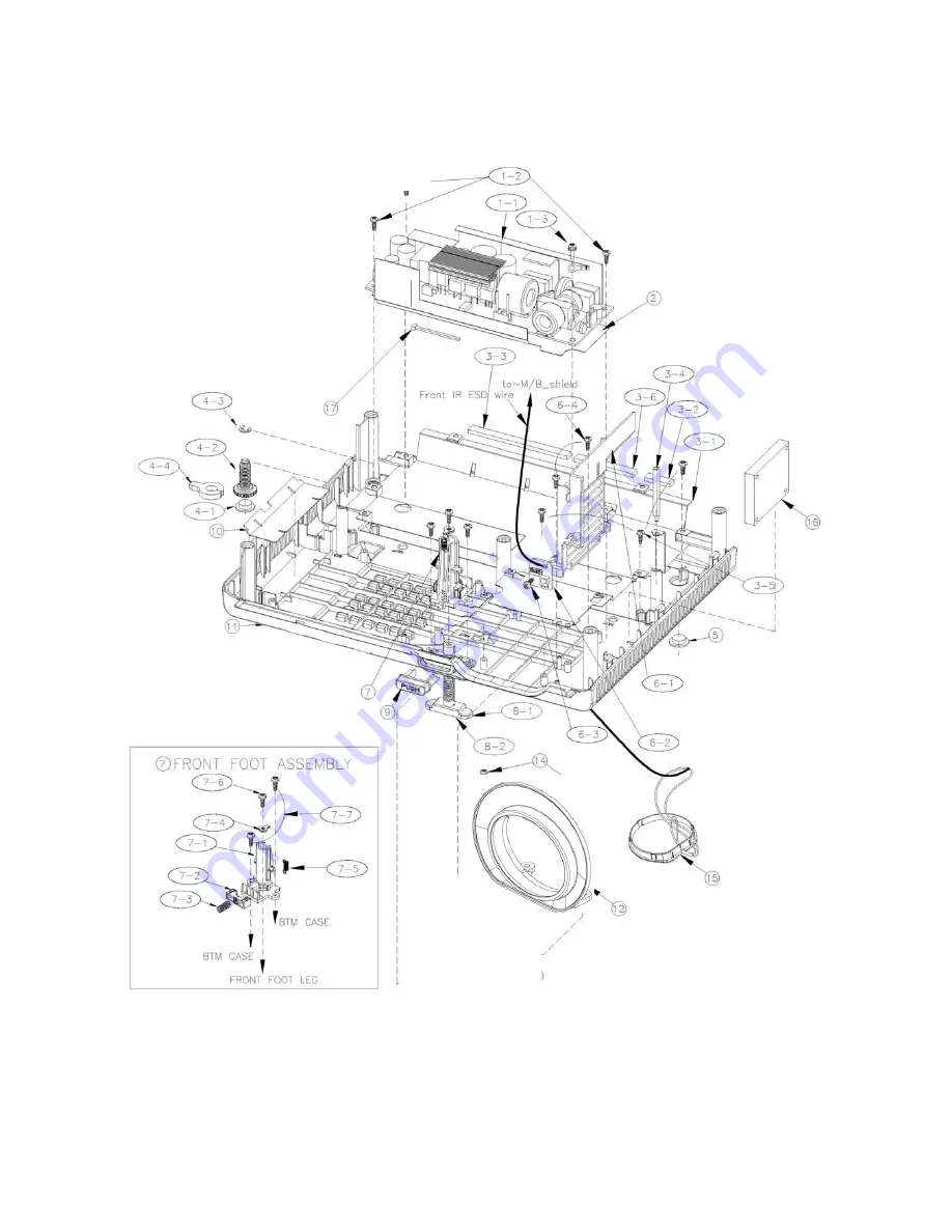 Eiki EK-400X Service Manual Download Page 70