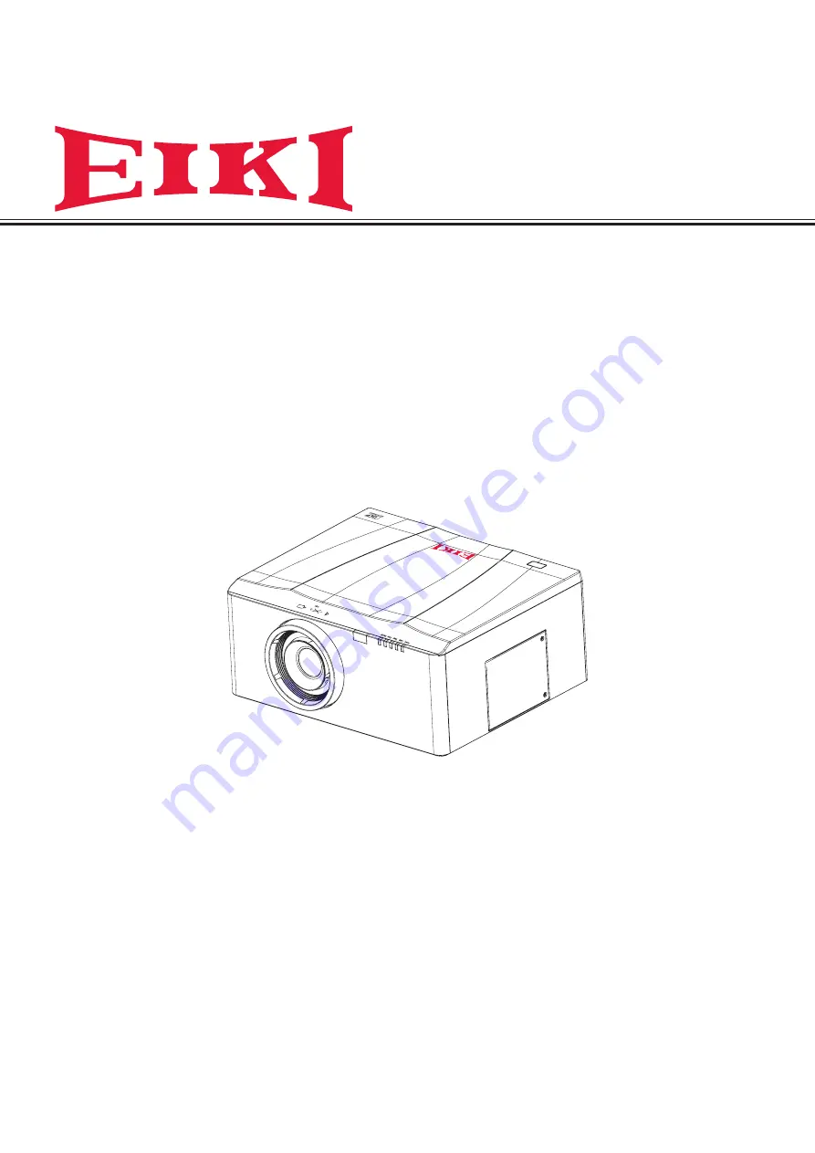 Eiki EK-610U Owner'S Manual Download Page 1