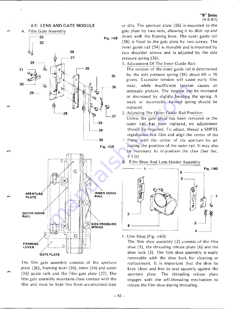 Eiki EX-2000-N Series Service Manual Download Page 44