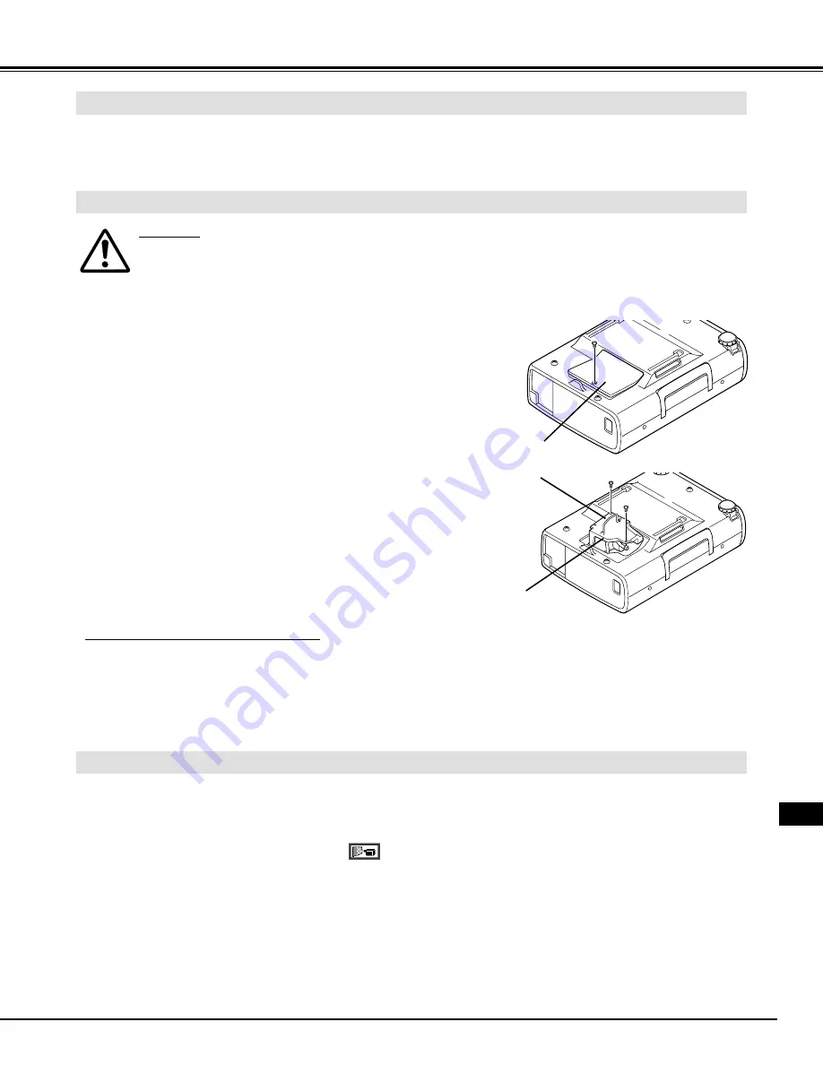 Eiki LC-NB2 Owner'S Manual Download Page 43