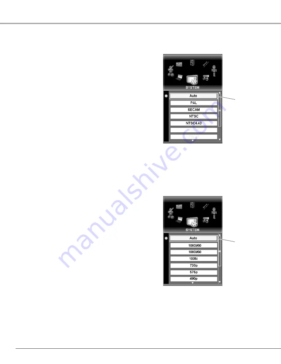 Eiki LC-SX6 Owner'S Manual Download Page 40