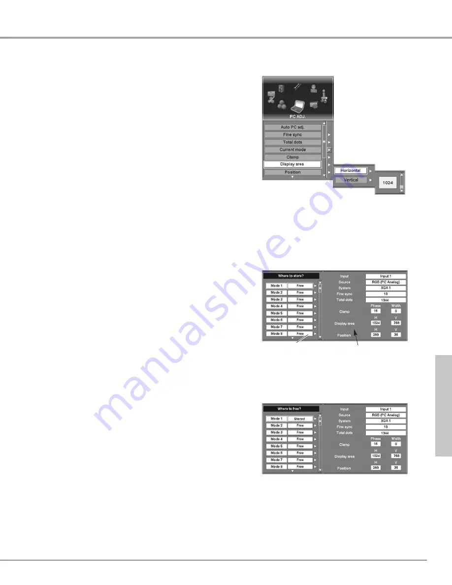 Eiki LC-SX6 Owner'S Manual Download Page 43