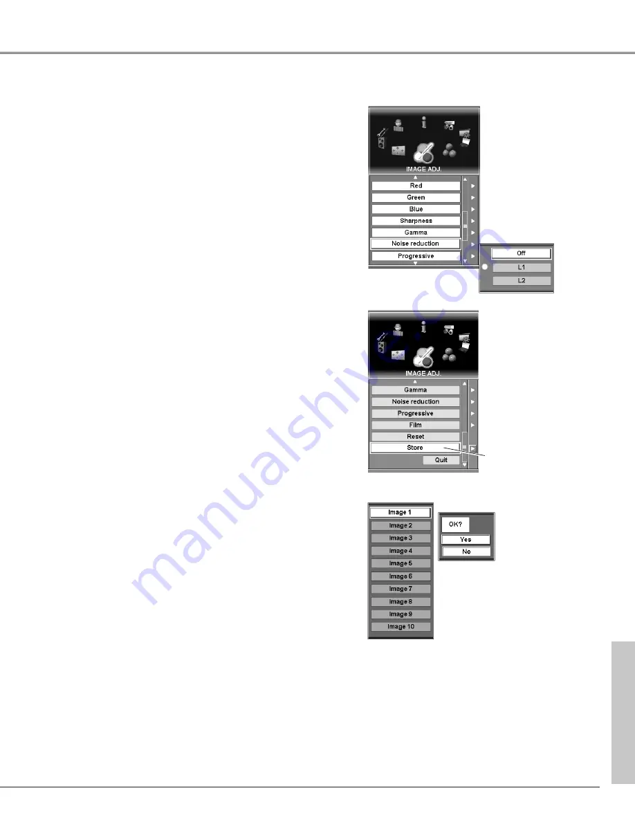 Eiki LC-SX6 Owner'S Manual Download Page 47