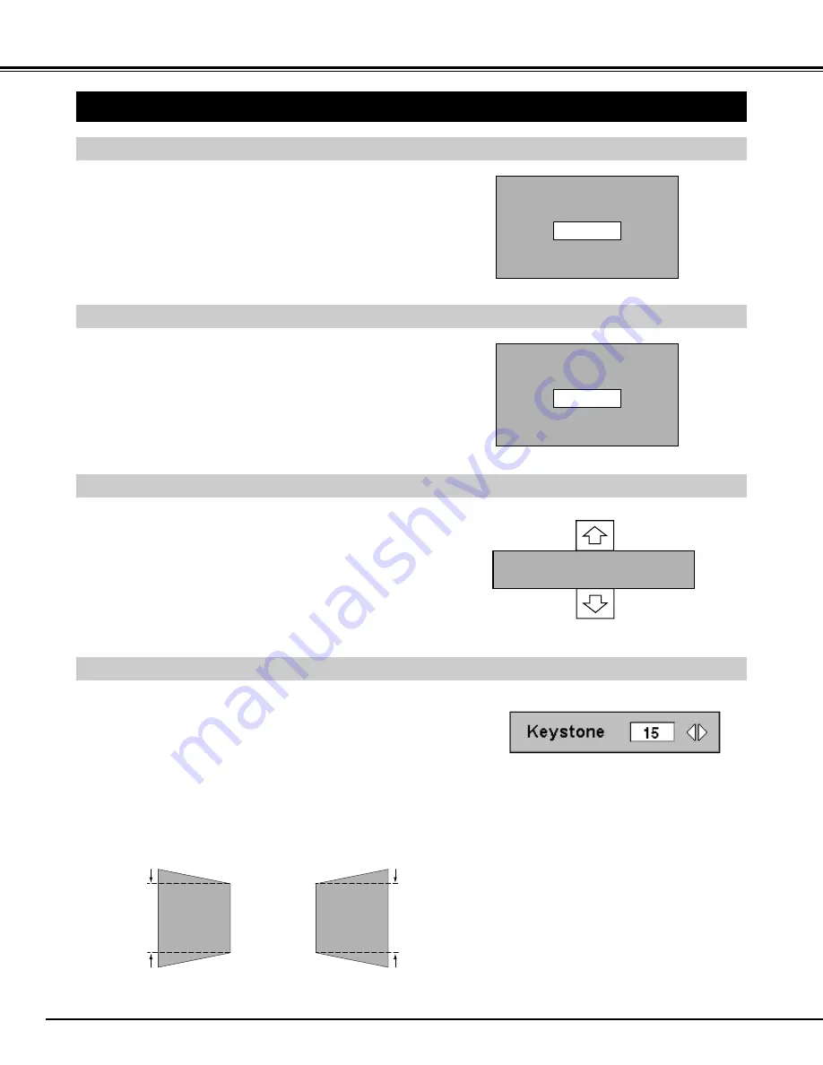 Eiki LC-W4 Owner'S Instruction Manual Download Page 22