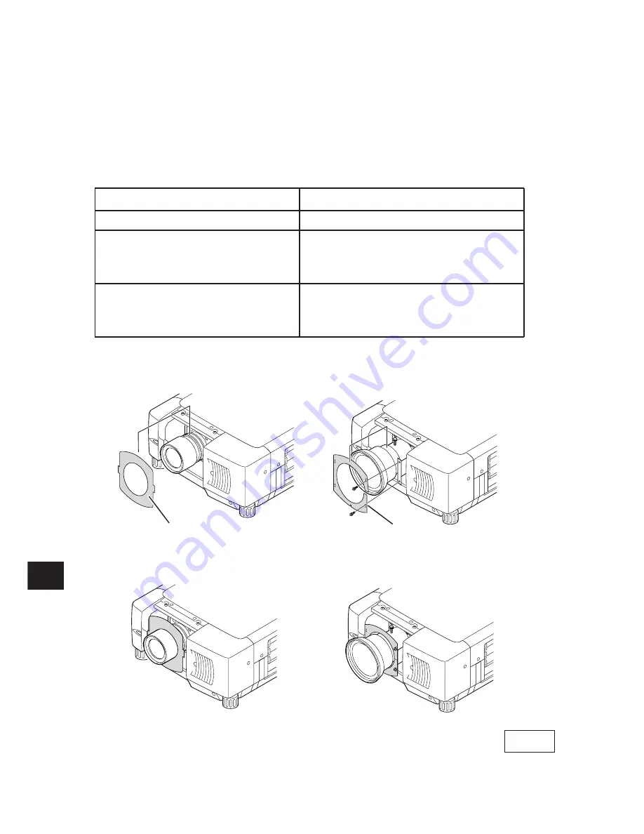 Eiki LC-W4 Owner'S Instruction Manual Download Page 60