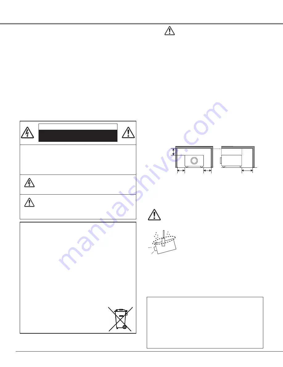 Eiki LC-WGC500 Owner'S Manual Download Page 4