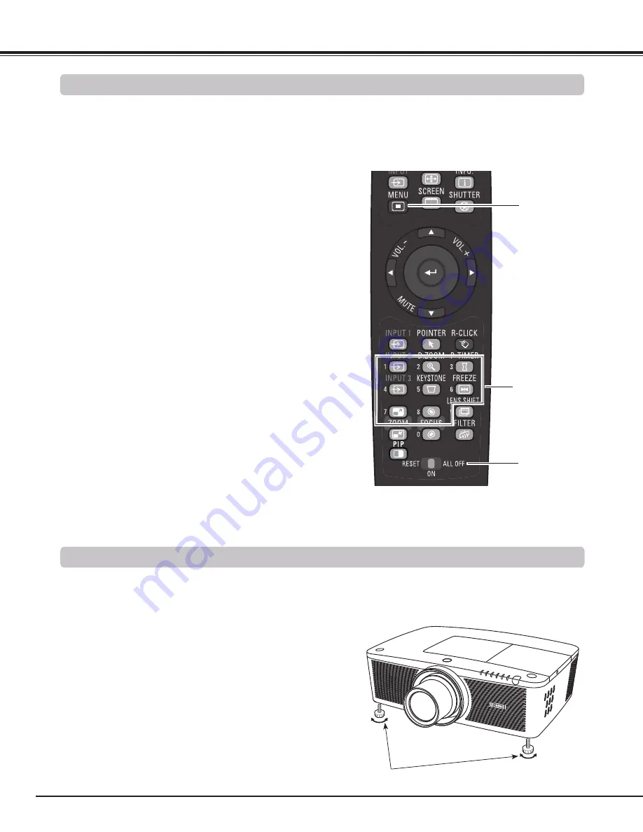 Eiki LC-WXL200 Owner'S Manual Download Page 16