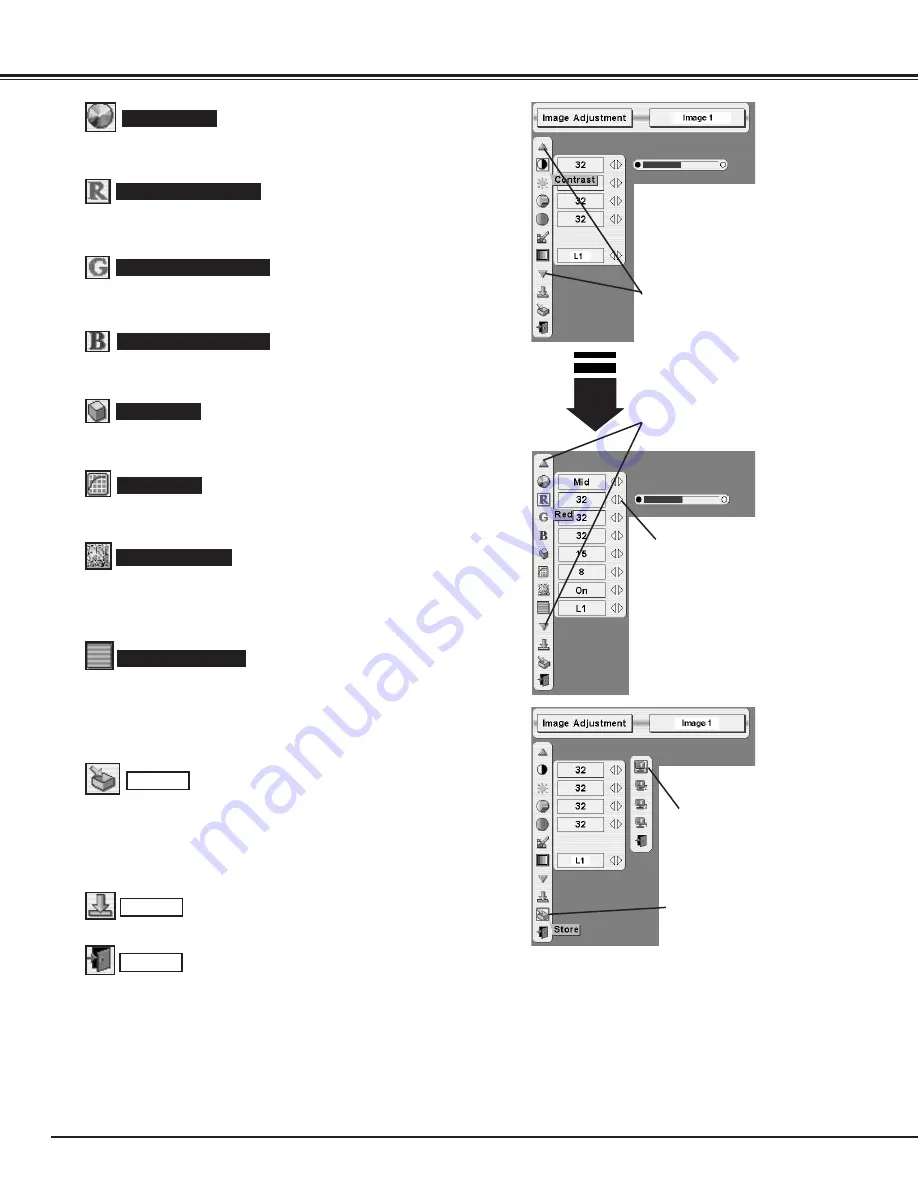 Eiki LC-X60 Owner'S Instruction Manual Download Page 36