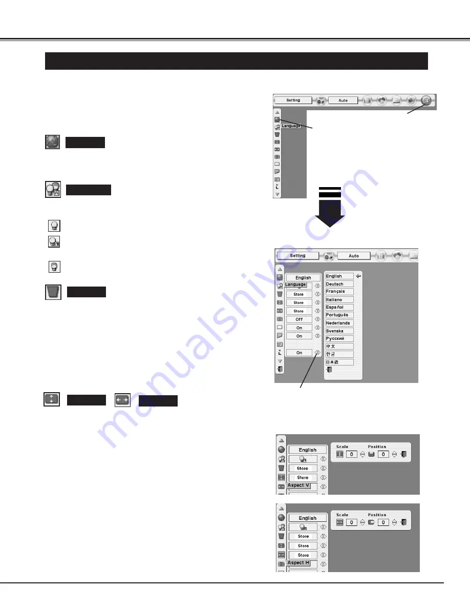 Eiki LC-X60 Owner'S Instruction Manual Download Page 37