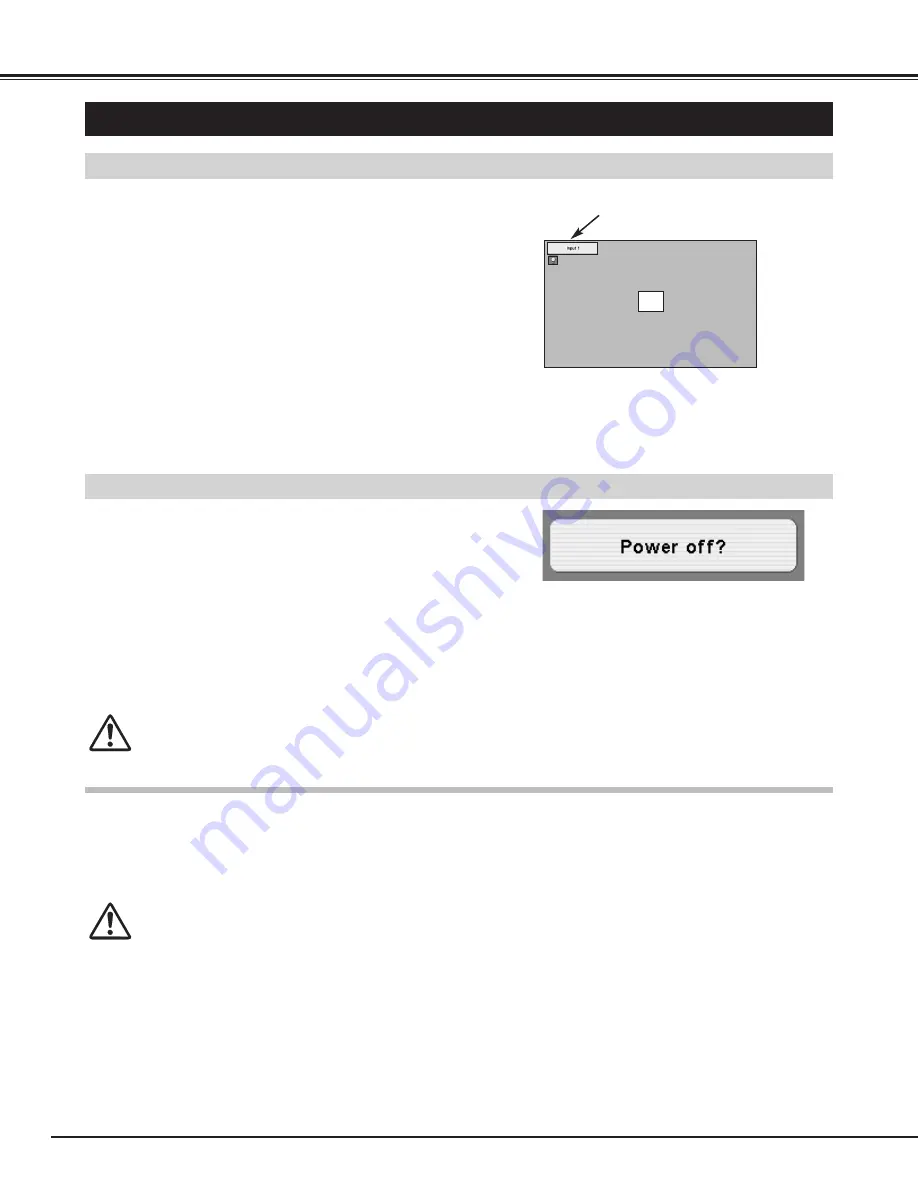 Eiki LC-X70 Owner'S Instruction Manual Download Page 20