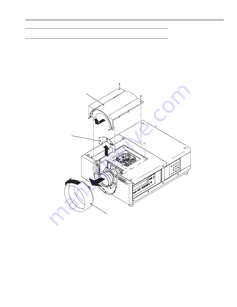 Eiki LC-X800 Service Manual Download Page 23