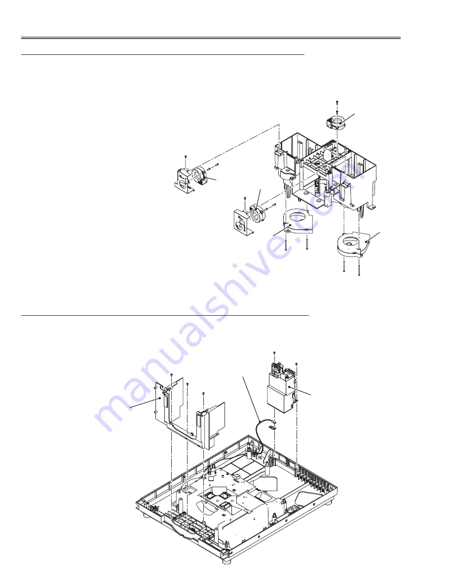 Eiki LC-X800 Service Manual Download Page 36