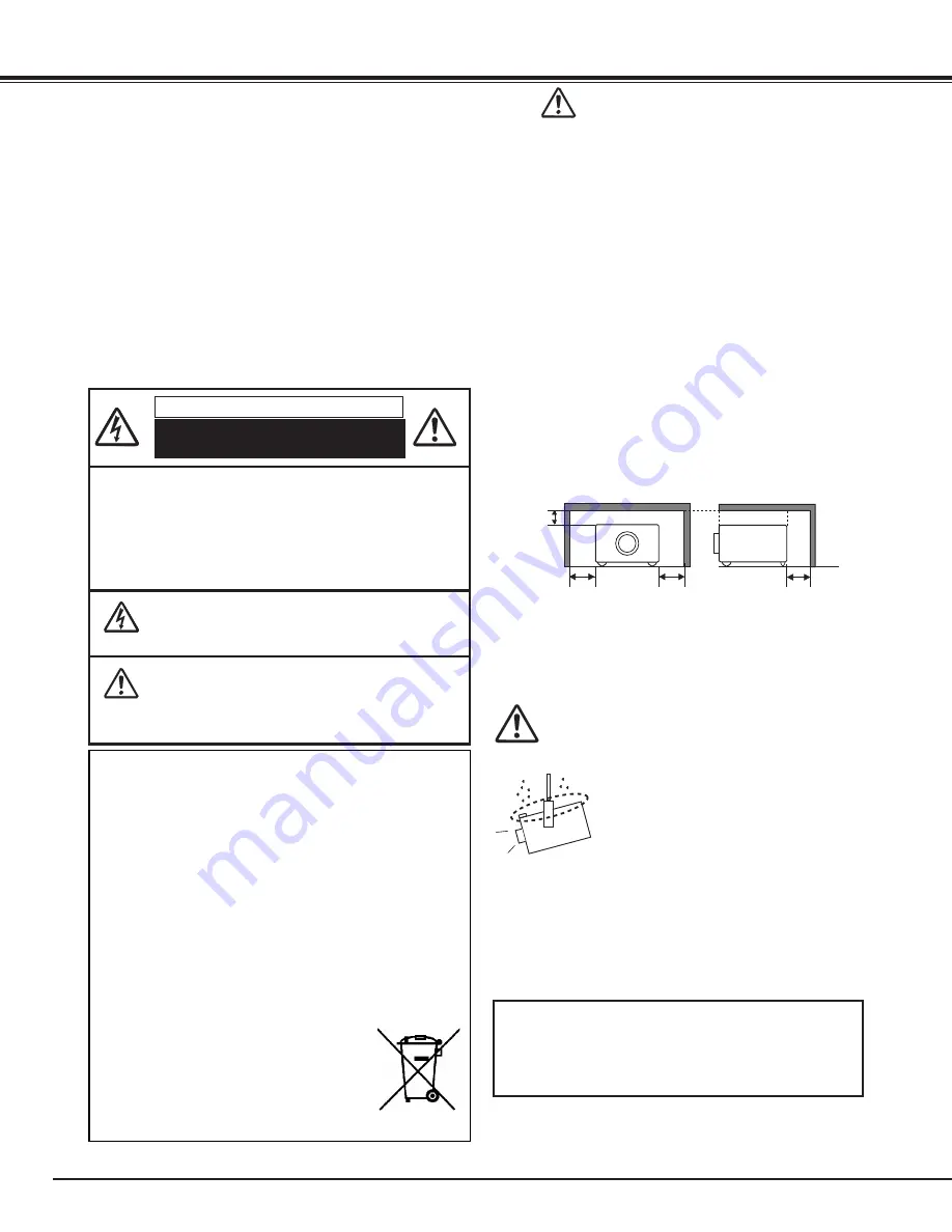 Eiki LC-X800A Owner'S Manual Download Page 5