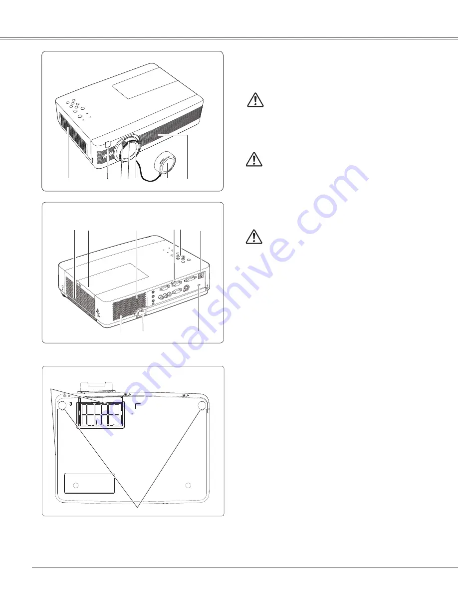 Eiki LC-XB250W Owner'S Manual Download Page 8