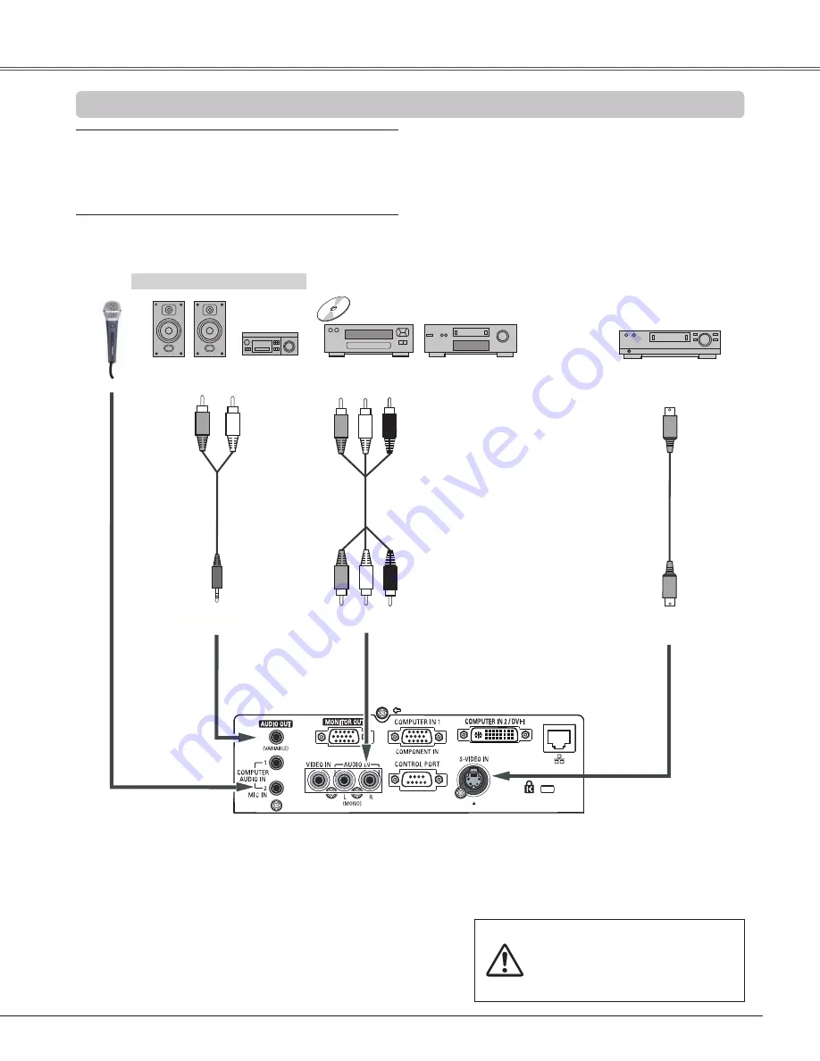 Eiki LC-XB250W Owner'S Manual Download Page 15