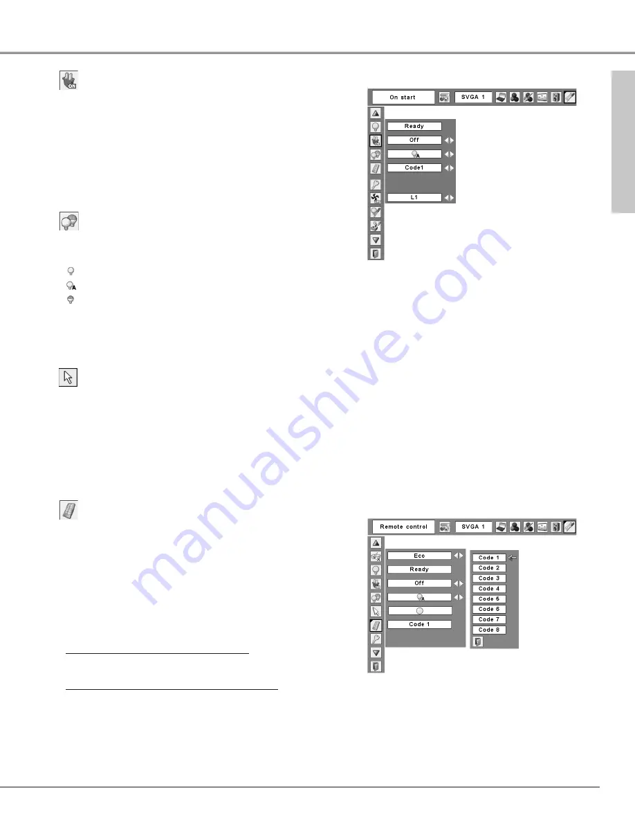 Eiki LC-XB27 Owner'S Manual Download Page 51