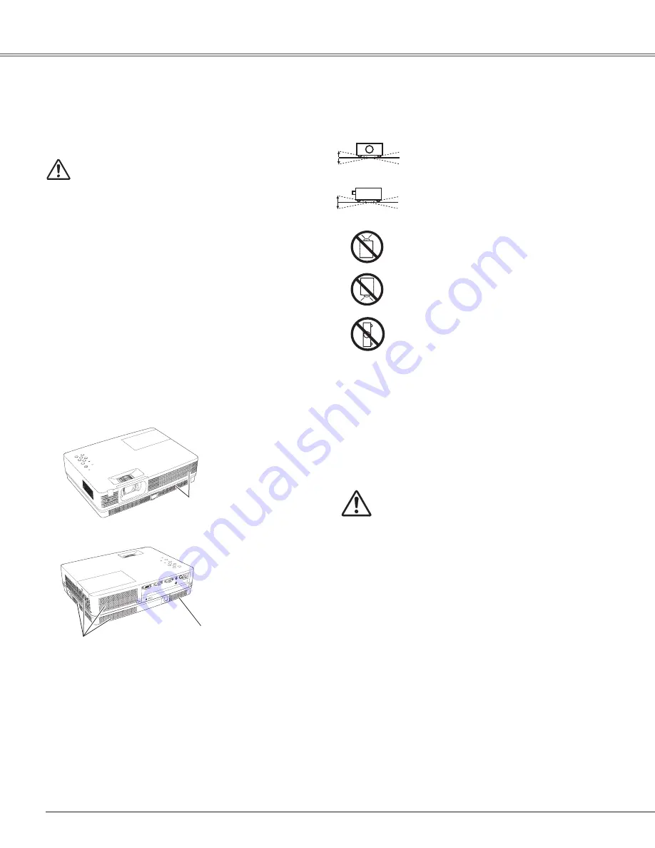 Eiki LC-XBL20 Owner'S Manual Download Page 6