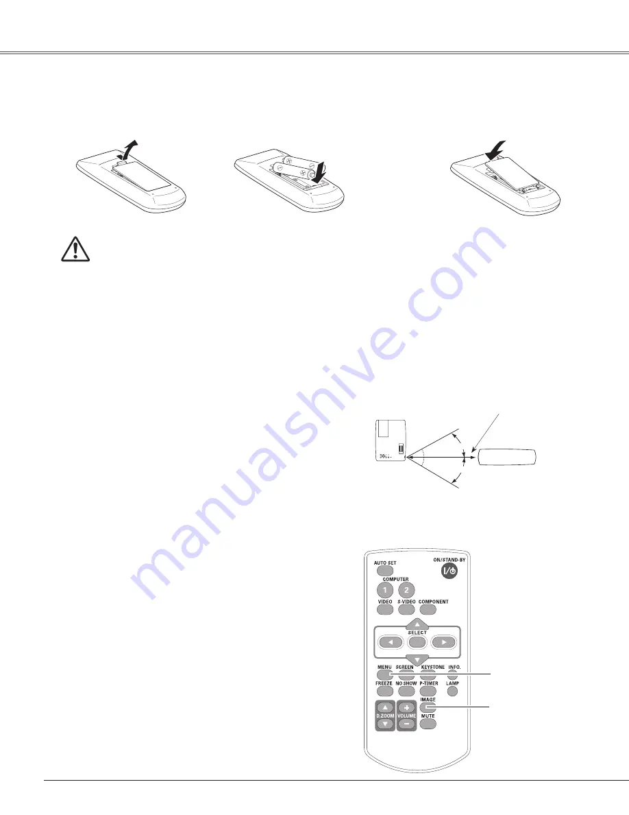 Eiki LC-XBL20 Owner'S Manual Download Page 12