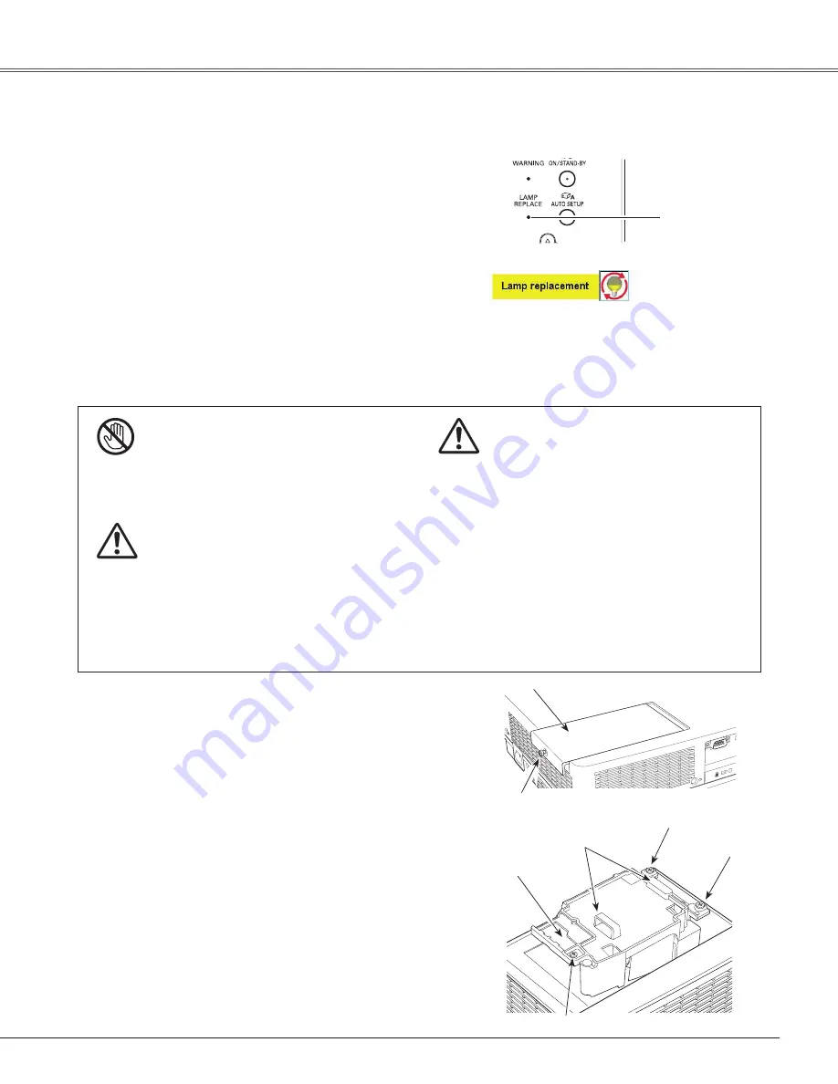 Eiki LC-XBL20 Owner'S Manual Download Page 61