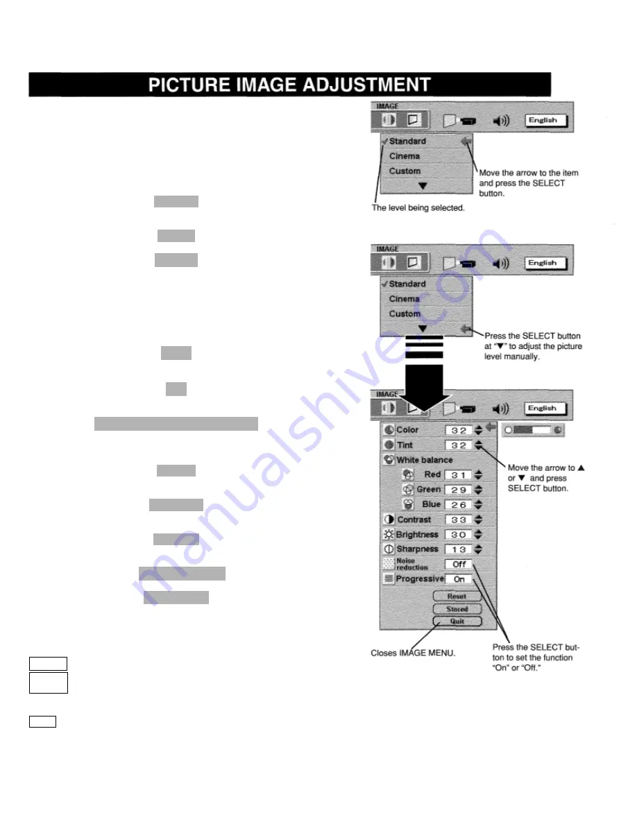 Eiki LC-XC1 Owner'S Manual Download Page 34