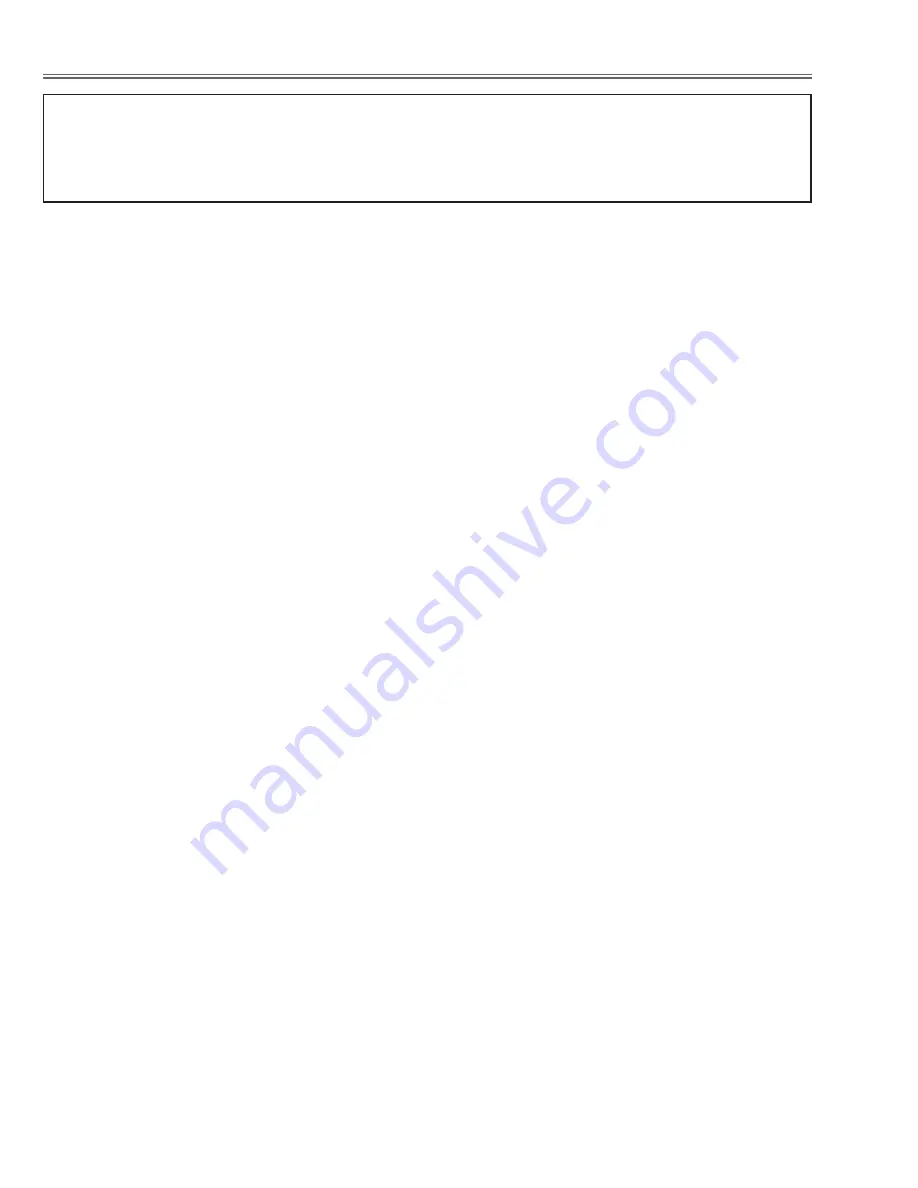 Eiki LC-XG110 Service Manual Download Page 58