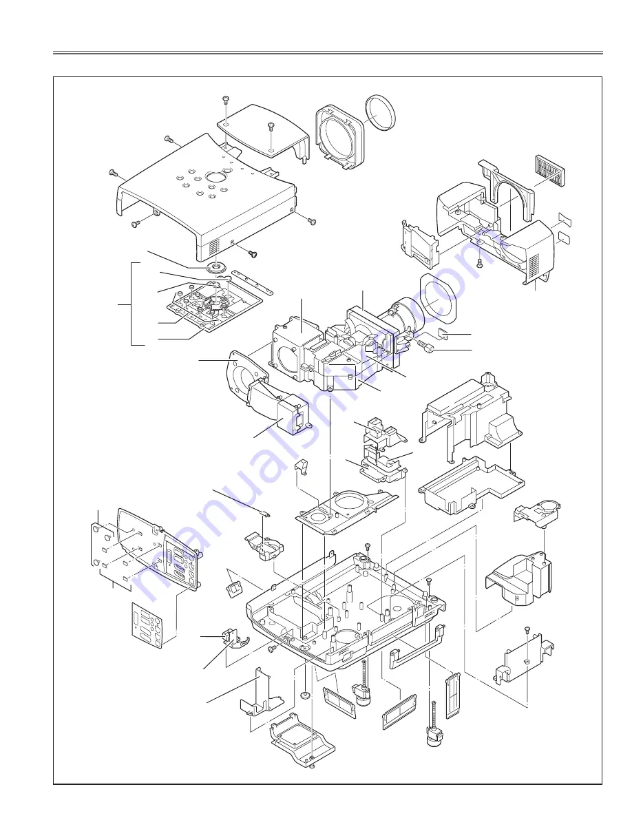 Eiki LC-XG110 Service Manual Download Page 99