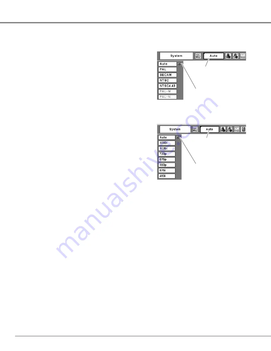 Eiki LC-XGC500A Owner'S Manual Download Page 36