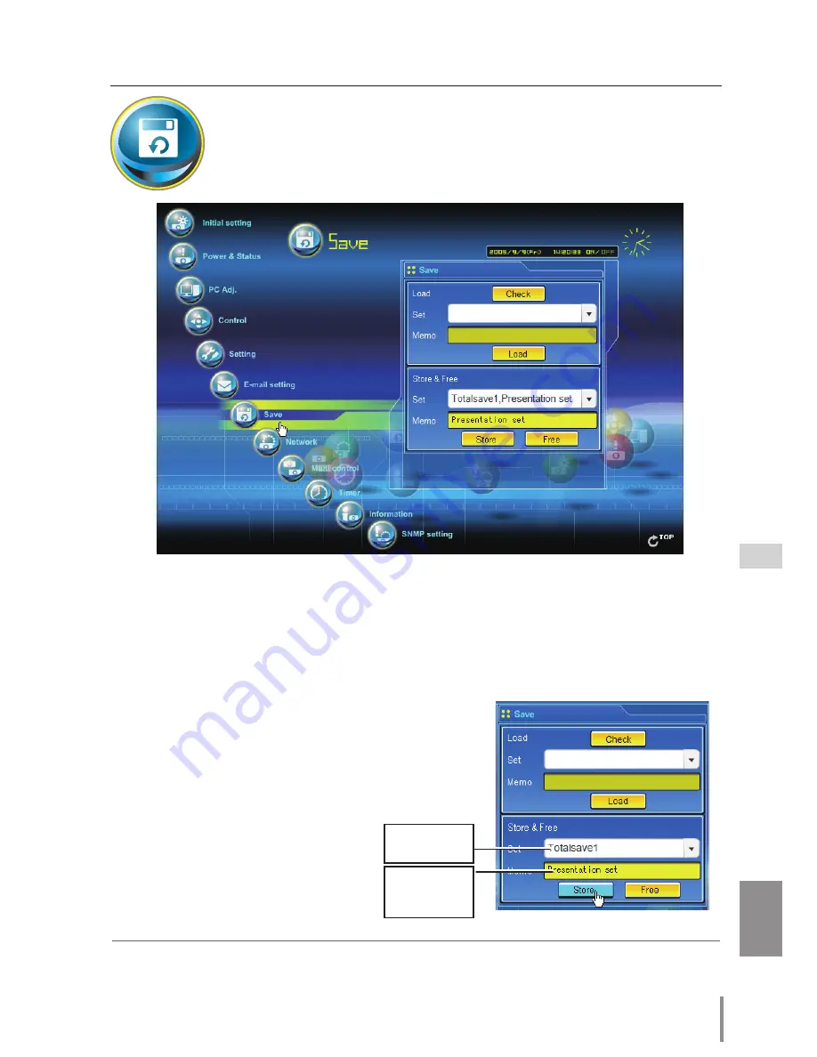 Eiki PjNET-50 Owner'S Manual Download Page 55