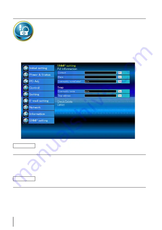 Eiki WXL200A Network Setup Manual Download Page 30