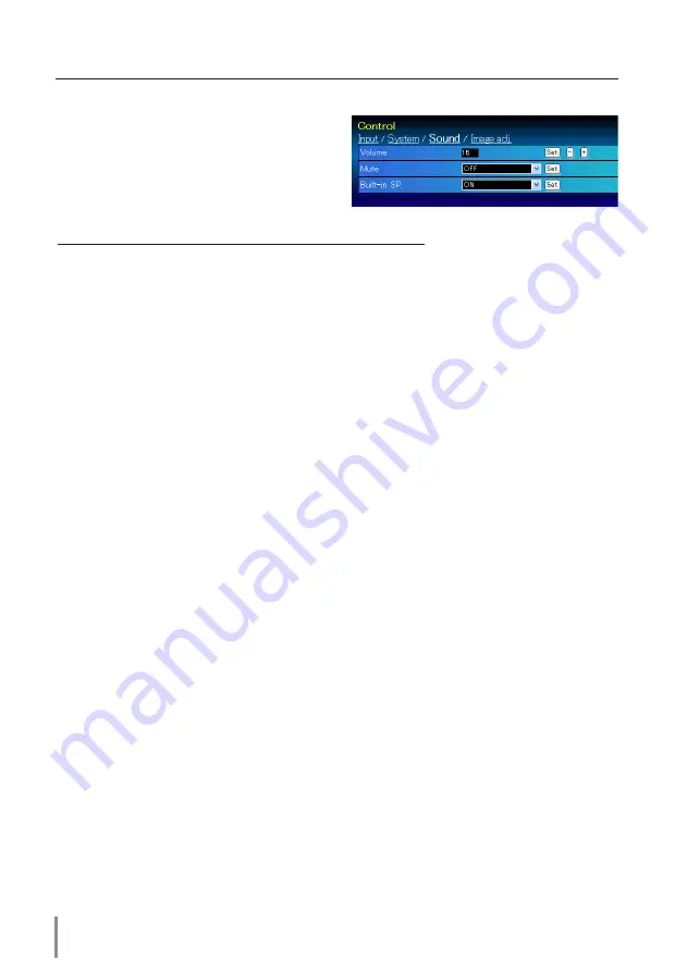 Eiki WXL200A Network Setup Manual Download Page 38