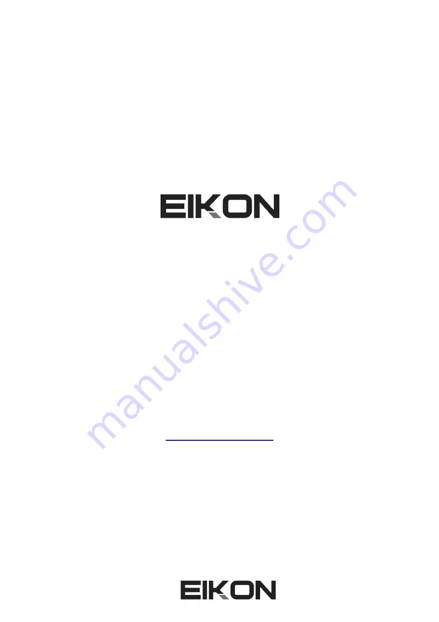 Eikon WM700 User Manual Download Page 20