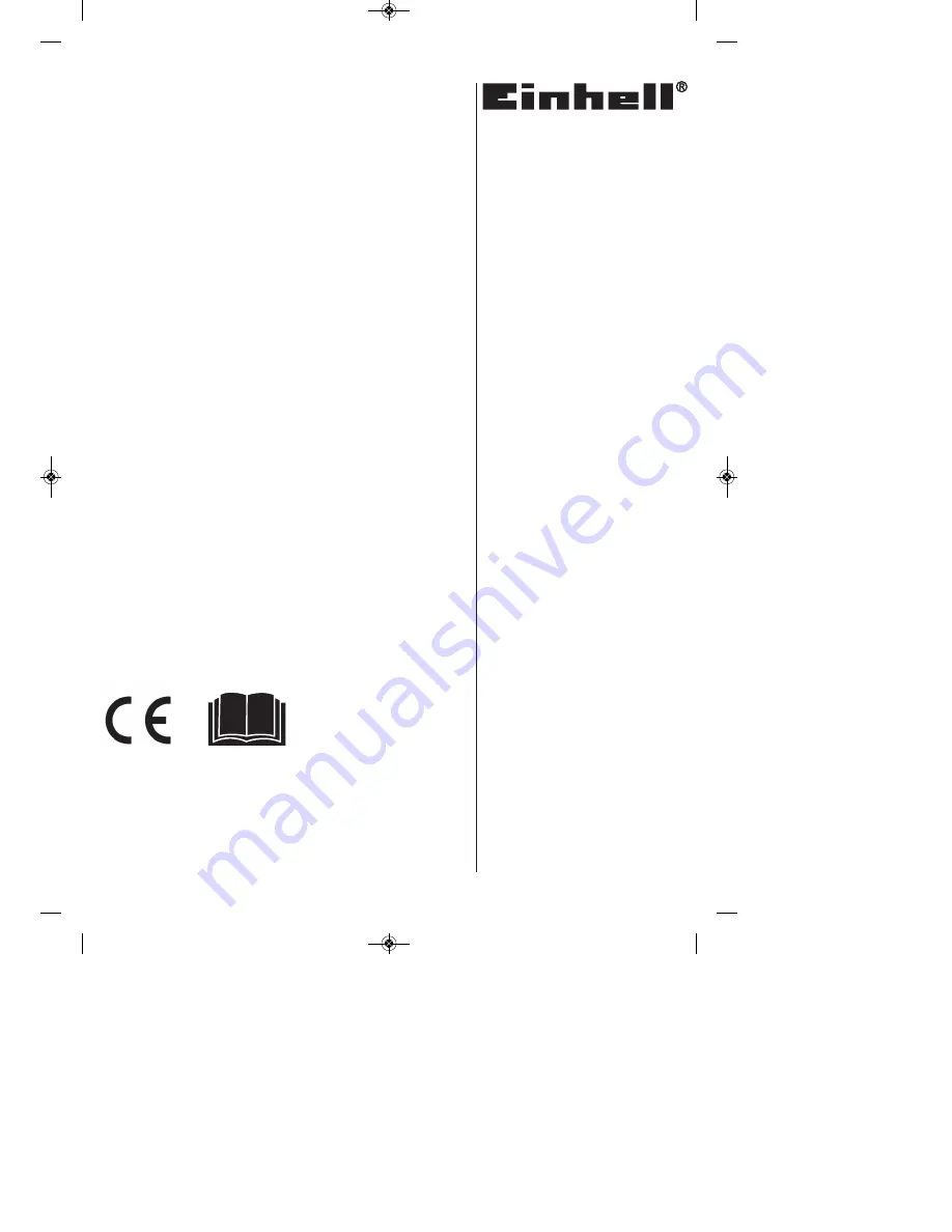 EINHELL GC-EL 2600 E Original Operating Instructions Download Page 1