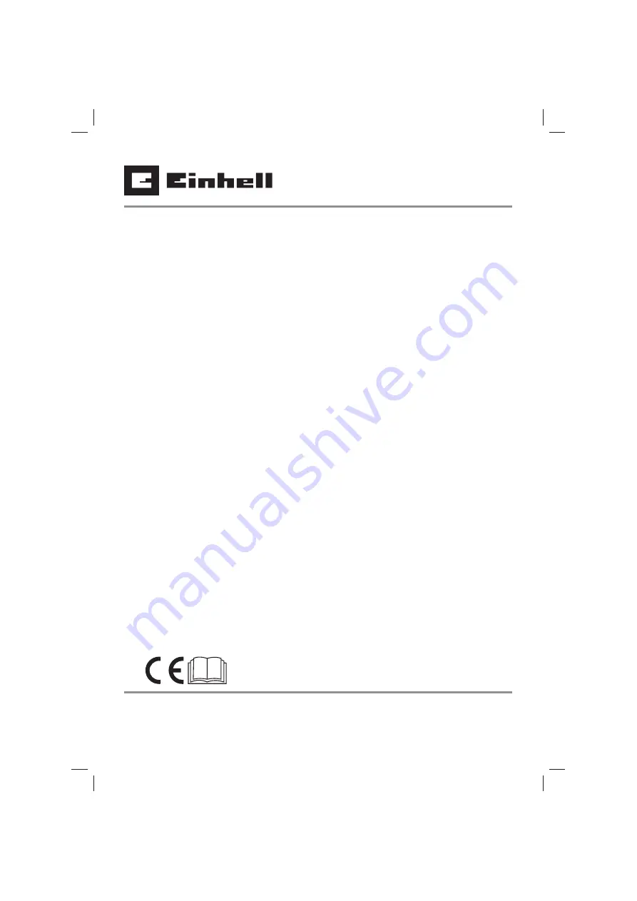 EINHELL GE-PB 36/18 Li Original Operating Instructions Download Page 1