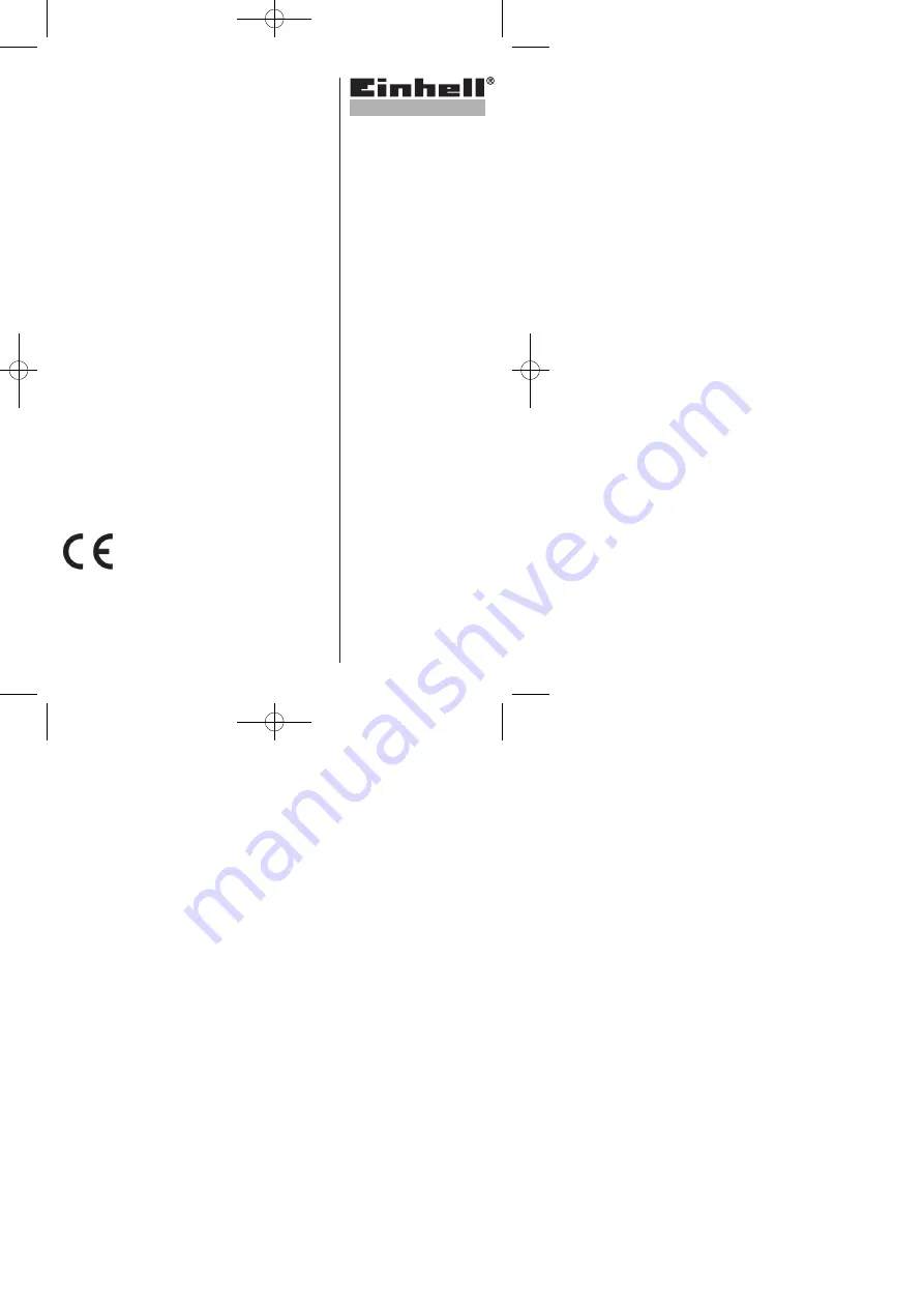 EINHELL HKLO 2000 Original Operating Instructions Download Page 1