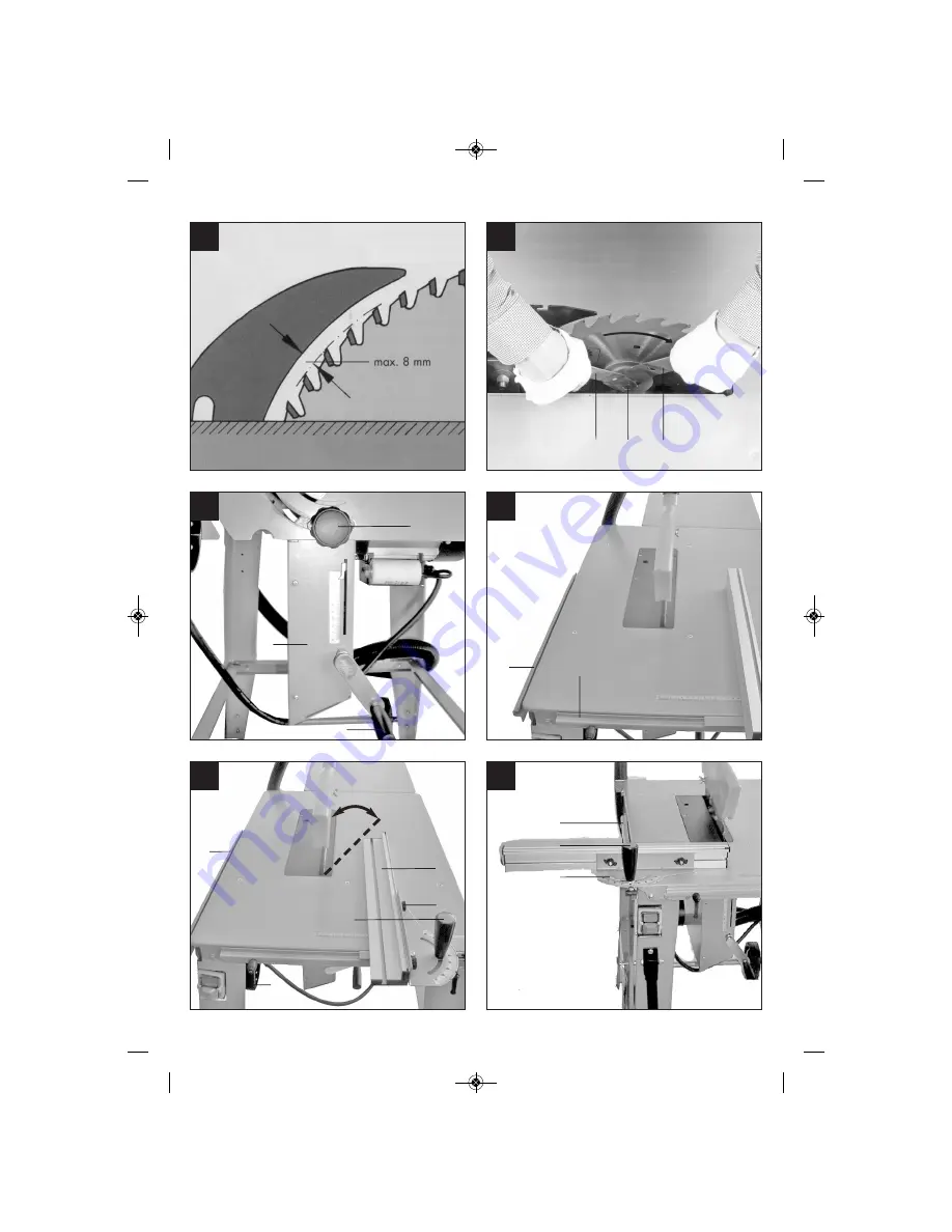 EINHELL RT-TS 2031 U Скачать руководство пользователя страница 8