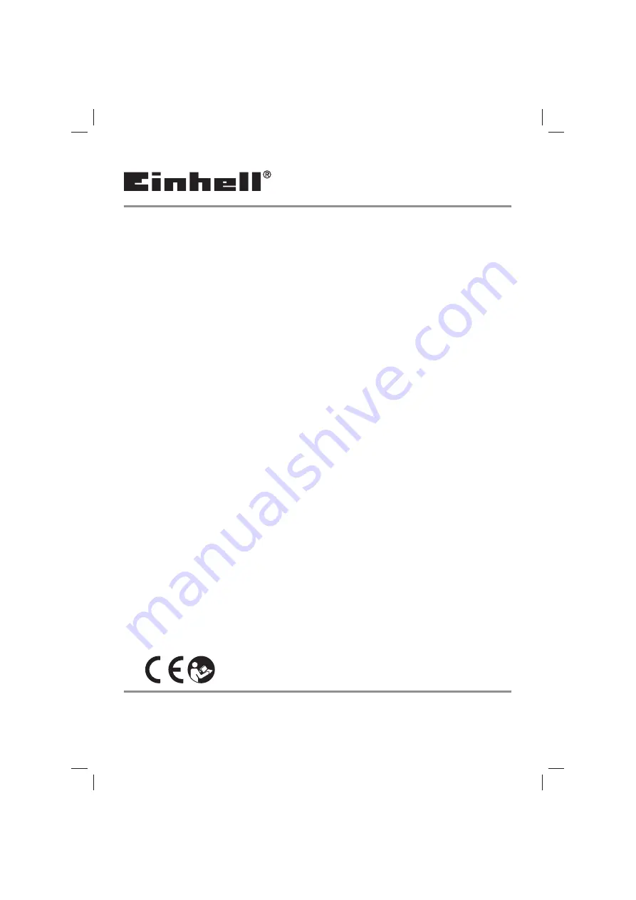 EINHELL TC-GW 150 Original Operating Instructions Download Page 1