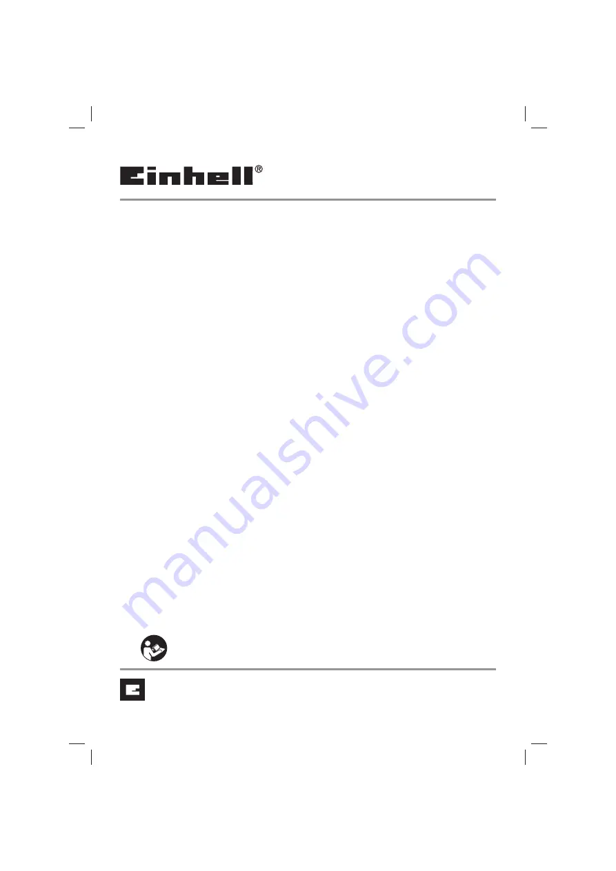 EINHELL TC-ID 500 E Original Operating Instructions Download Page 1