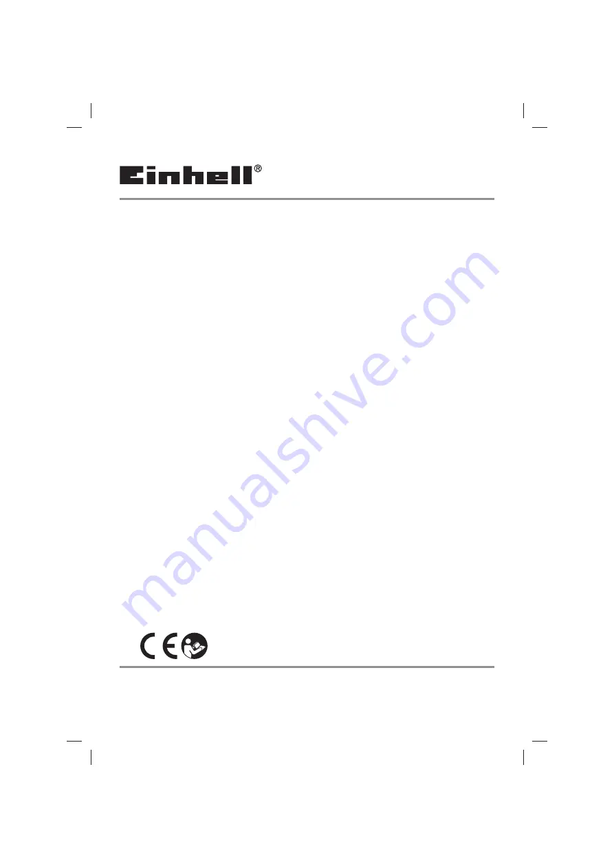 EINHELL TC-IW 150 Operating Instructions Manual Download Page 1