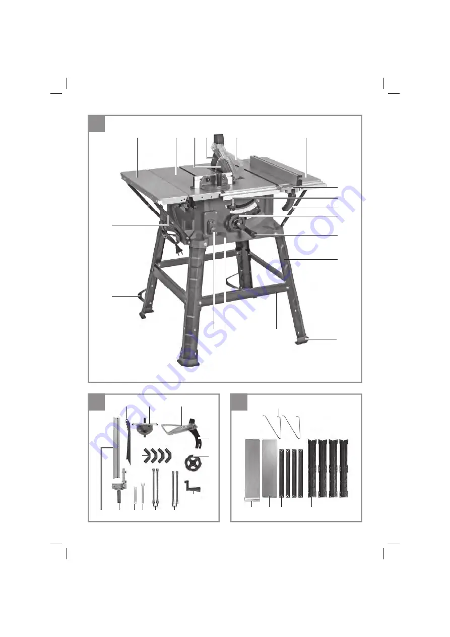 EINHELL TC-TS 254 U Скачать руководство пользователя страница 3