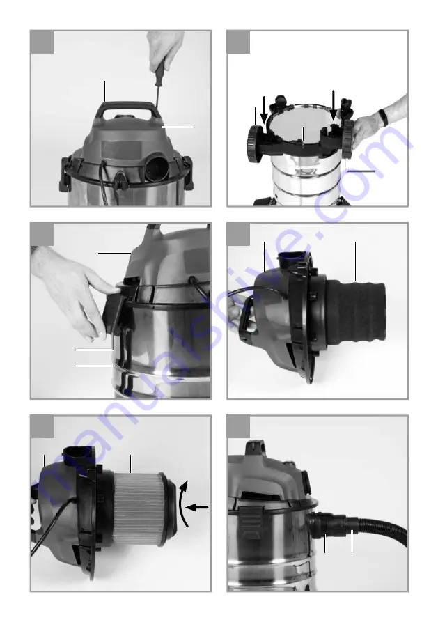 EINHELL TC-VC 1930 SA Original Operating Instructions Download Page 3