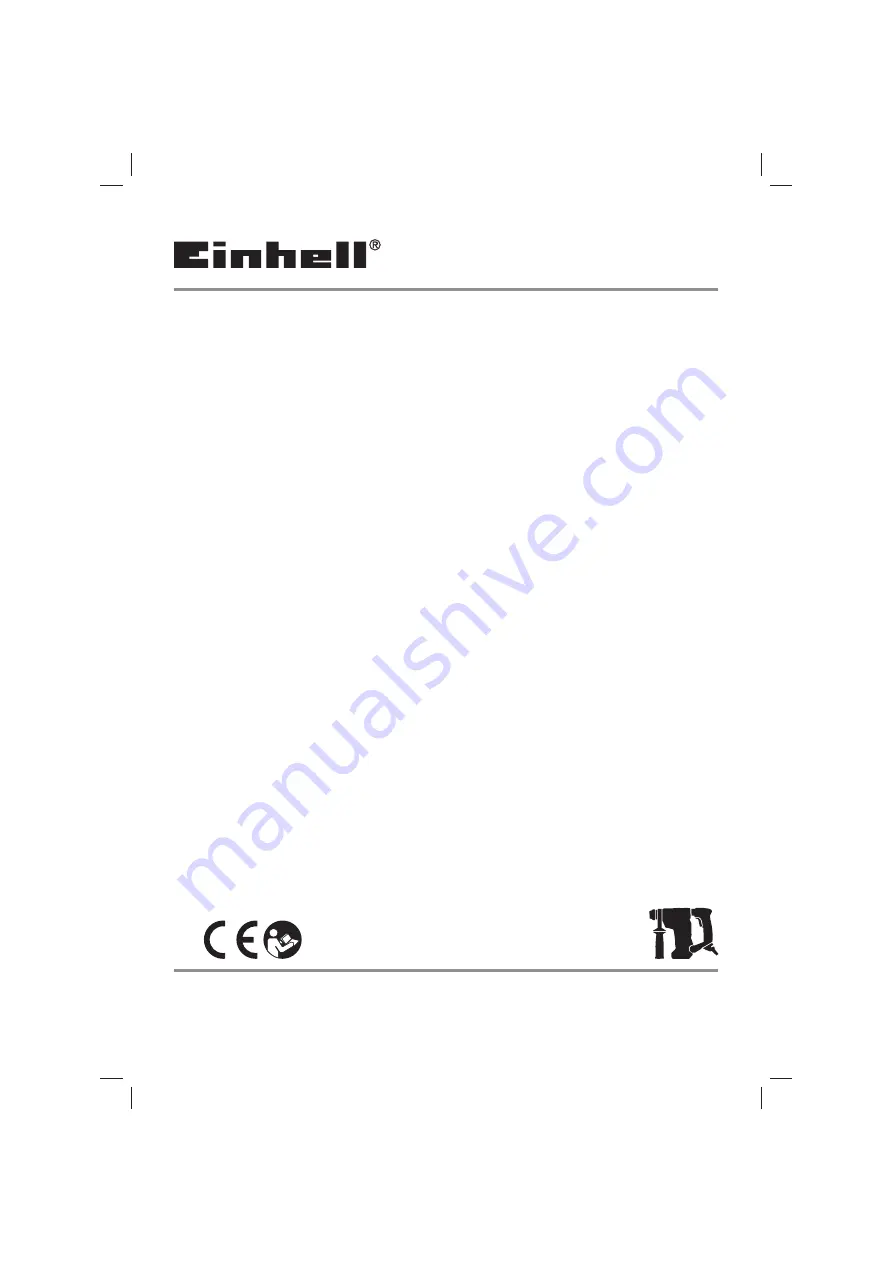 EINHELL TE-RH 38 E Original Operating Instructions Download Page 1