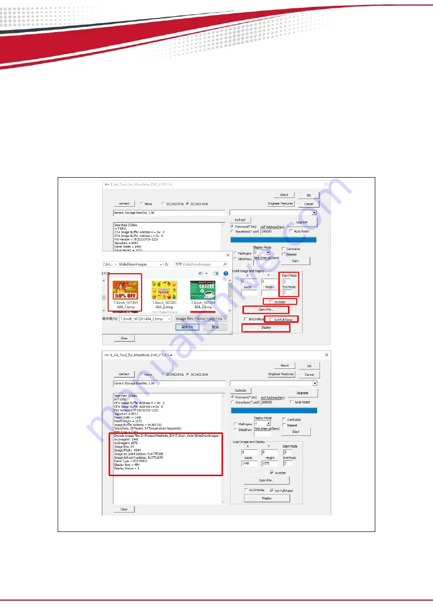 Eink MeeNote Evaluation Kit Скачать руководство пользователя страница 12