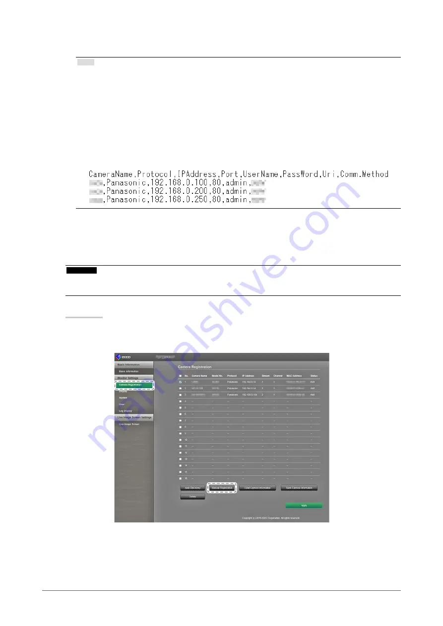 Eizo DuraVision FDF4627W-IP Installation Manual Download Page 50